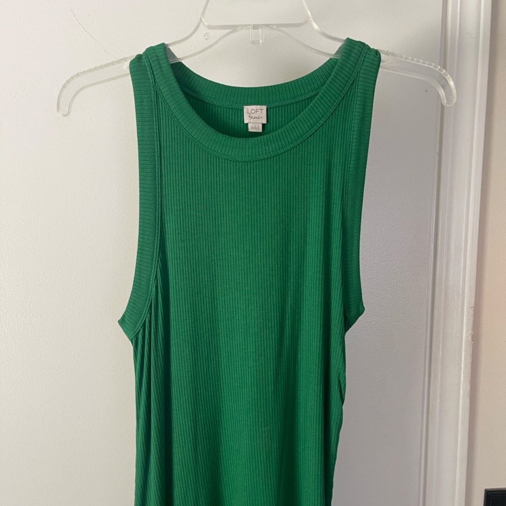 Loft Beach Ribbed Racerback Maxi Dress - Picture 4 of 9